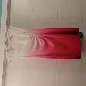 Pink Ombre Calvin Klein dress